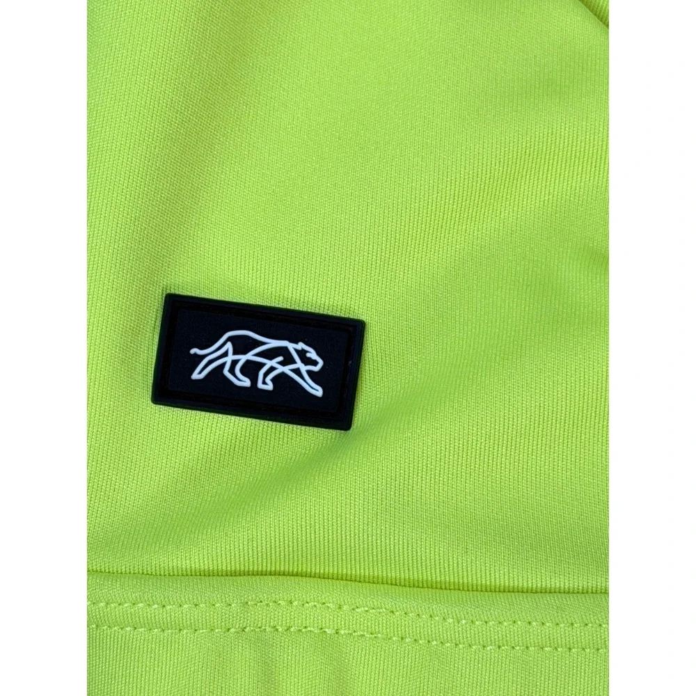 Tiger Friday Blondie Crop Top Citrus Neon Yellow CM Child Medium - Picture 5 of 7